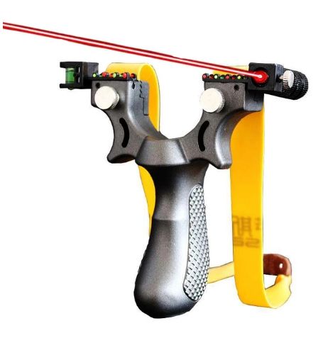 Professional Outdoor Resin Laser Slingshot Laser Aiming
