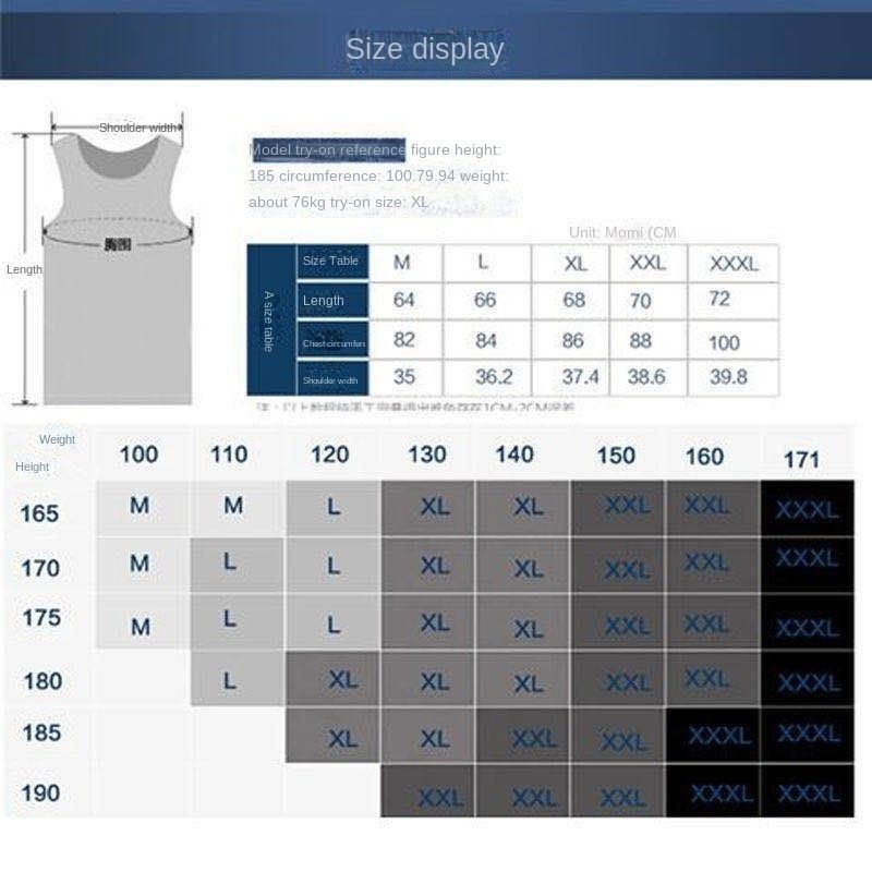 Premium Singlet Men's (UnderWear) - Black