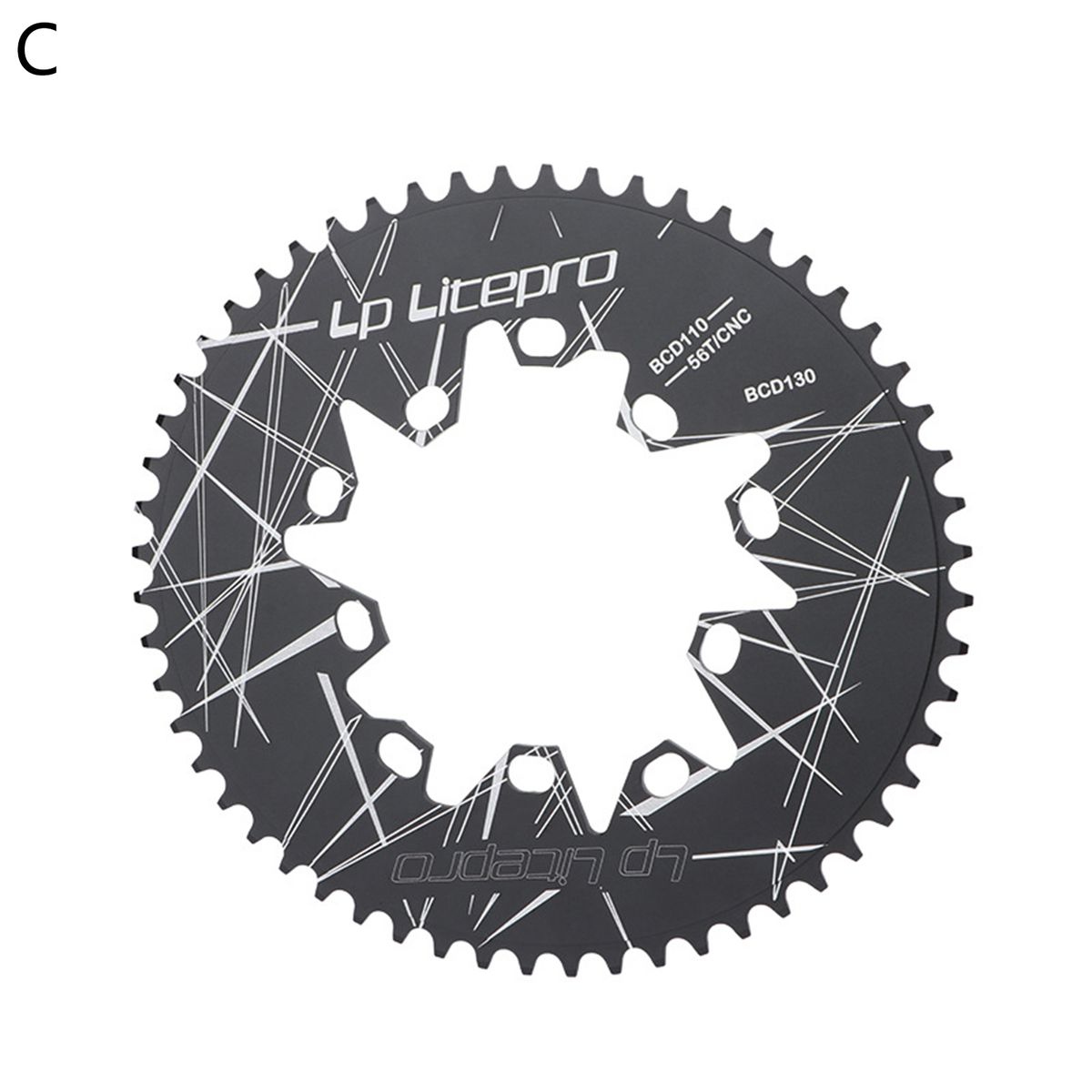 Bicycle Oval Disc 110 130BCD Road Folding Bikes Oval Disc C