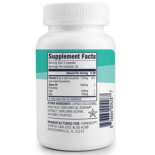 Vegan EPA DHA 90 Capsules