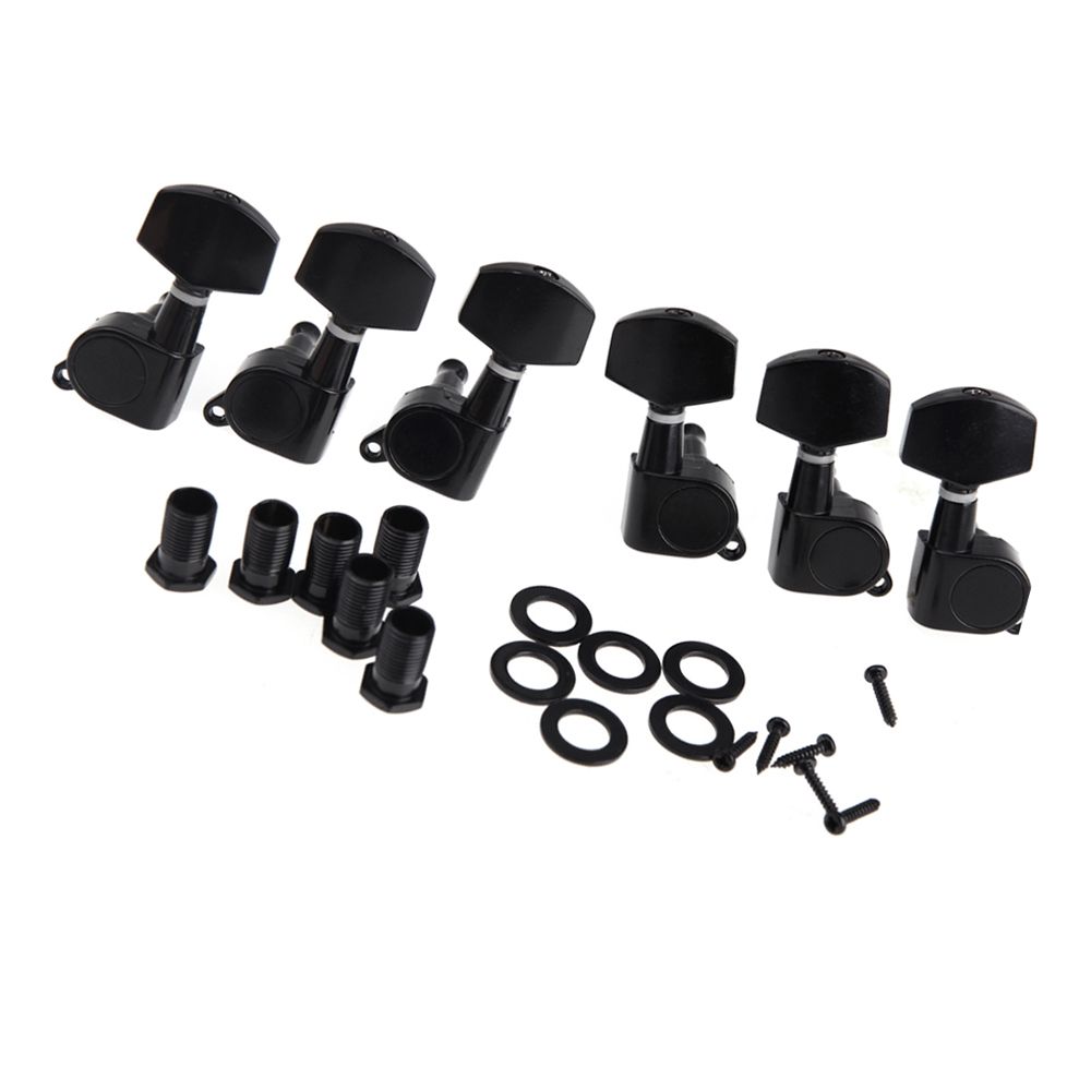 Black Sealed Tuning Pegs Tuner Machine Head 3R 3L