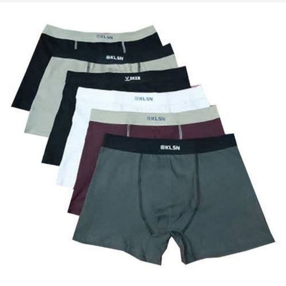 3 In 1 Men's Underwear Boxer Cotton Briefs Breathable