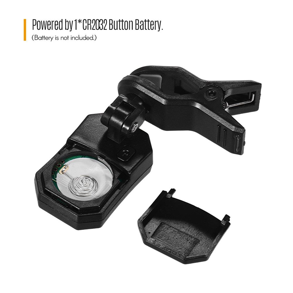 Digital Tuner Clip-On Design LCD Display Vibration Tuning