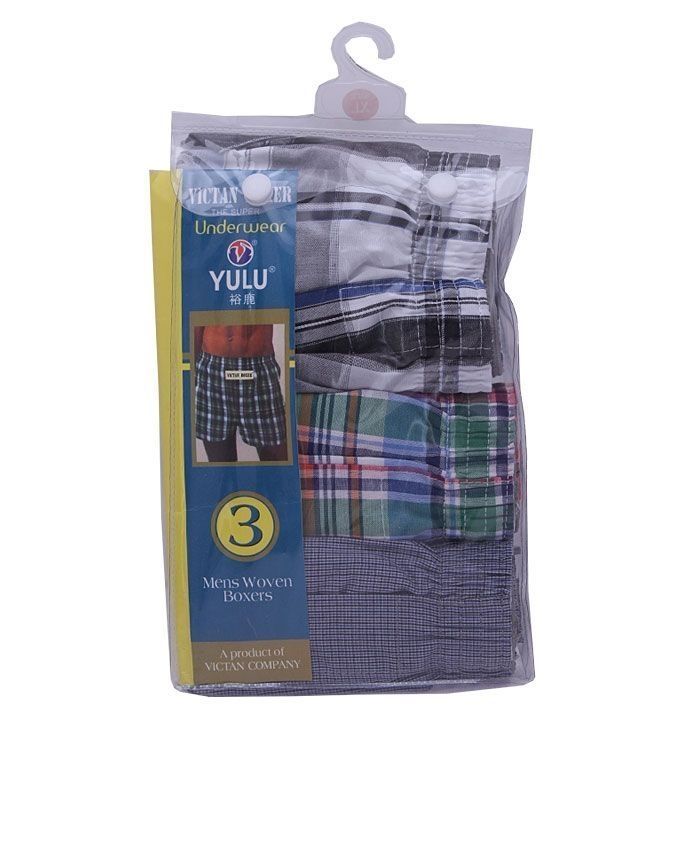3-in-1 Men's Boxer - Multicolour