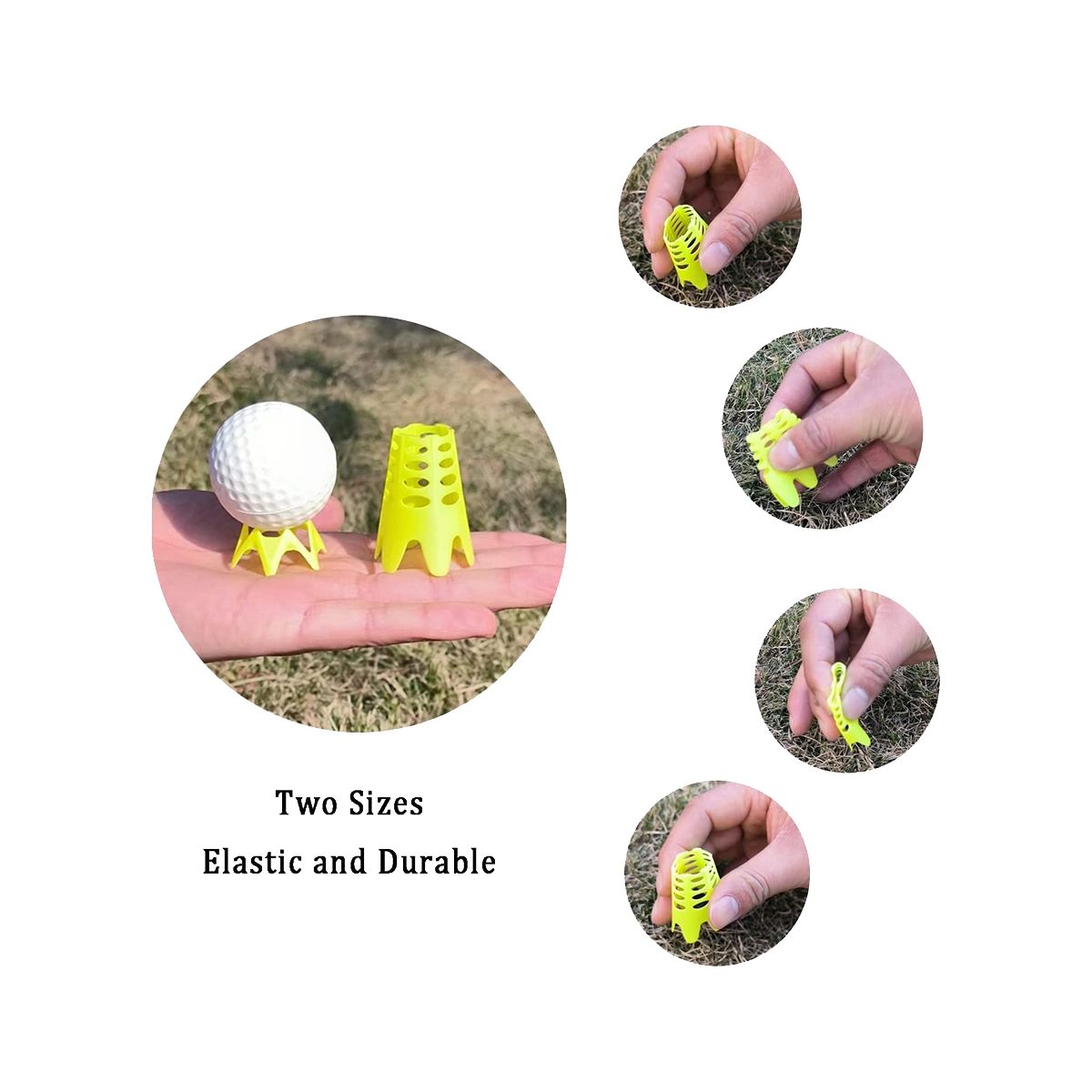 10Pcs Golf Mat Tees,Golf Simulator Tees,Pract