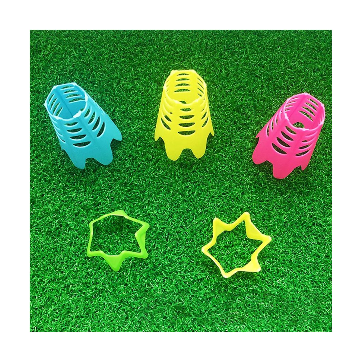10Pcs Golf Mat Tees,Golf Simulator Tees,Pract