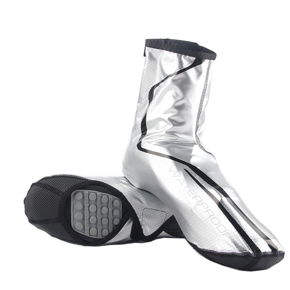 1 Pair Waterproof Windproof Cycling Shoe-covers Full