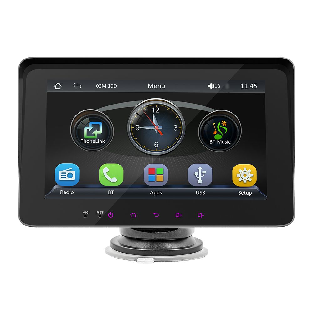 7 Inch Car Stereo MP5 Player BT Hands-Free Calling FM Radio