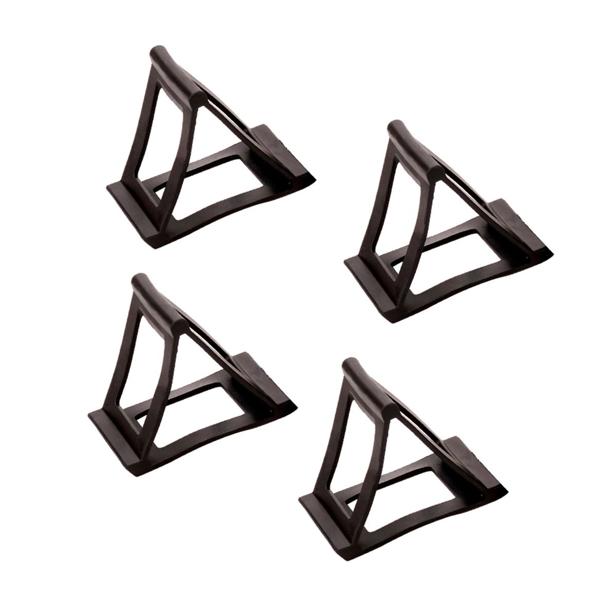 4Pcs Skateboarding Trainers Outdoor Boys Girls Skateboard Black