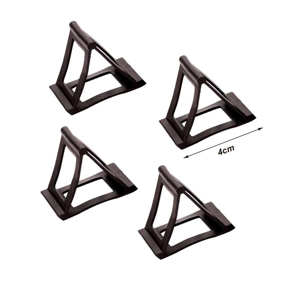 4Pcs Skateboarding Trainers Outdoor Boys Girls Skateboard Black
