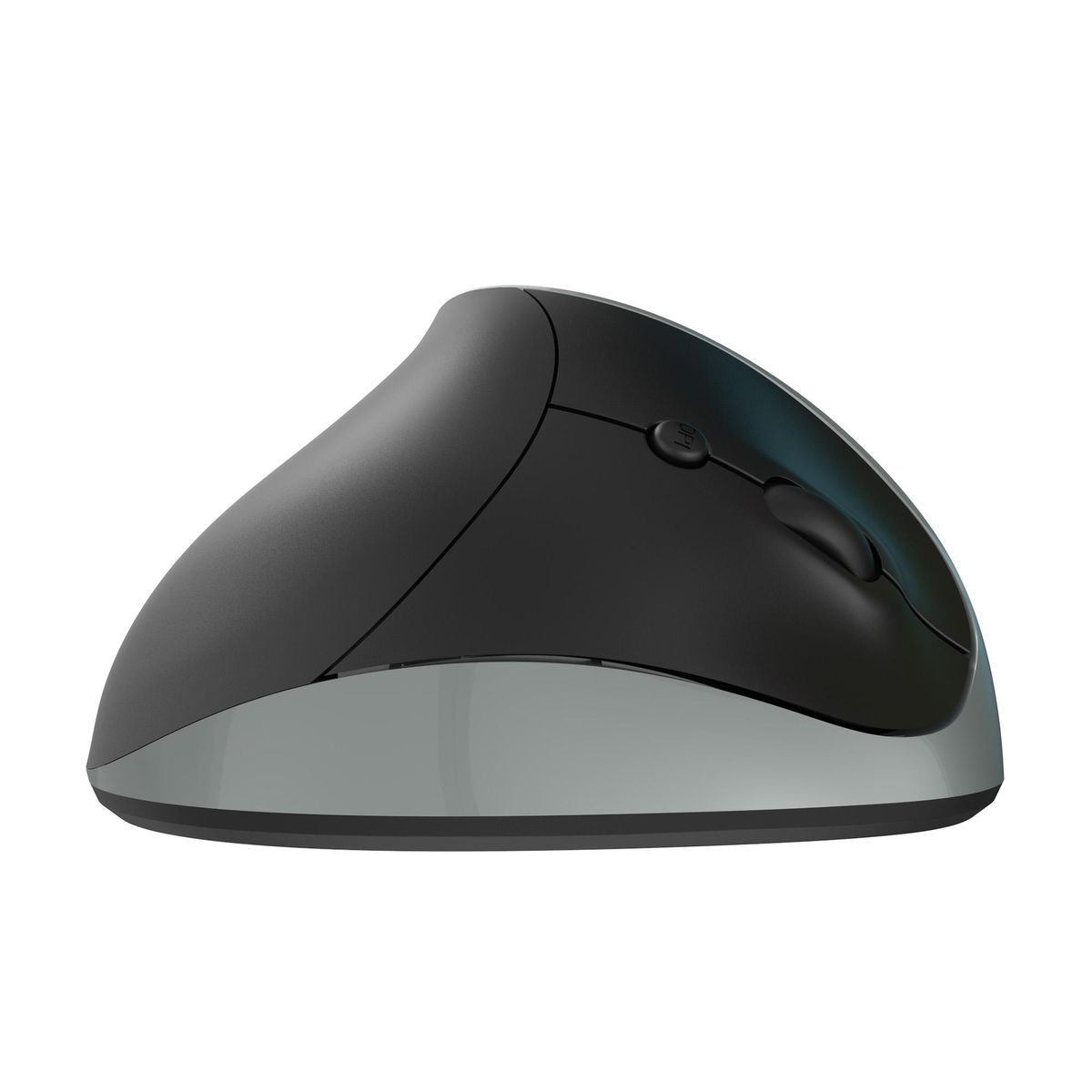 HXSJ X10 2.4G Wireless Vertical Mouse Ergonomic Mice 3-gear Adjustable DPI Built-in 600mAh Rechargeable Lithium Battery Grey