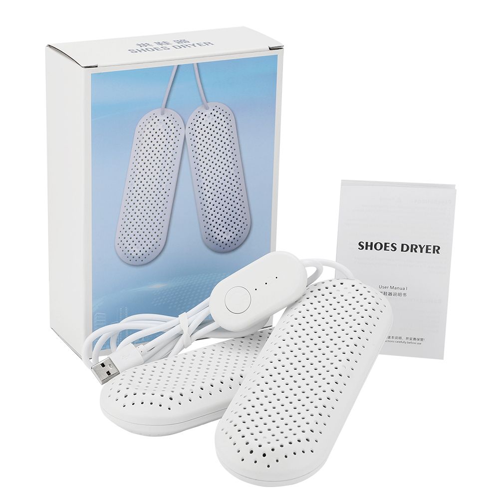 Electric Shoes Dryer Heater UV Sanitizor Constant Temperature Drying Deodorization Timer Warmer For Shoes Clothes Drying-Timer Function