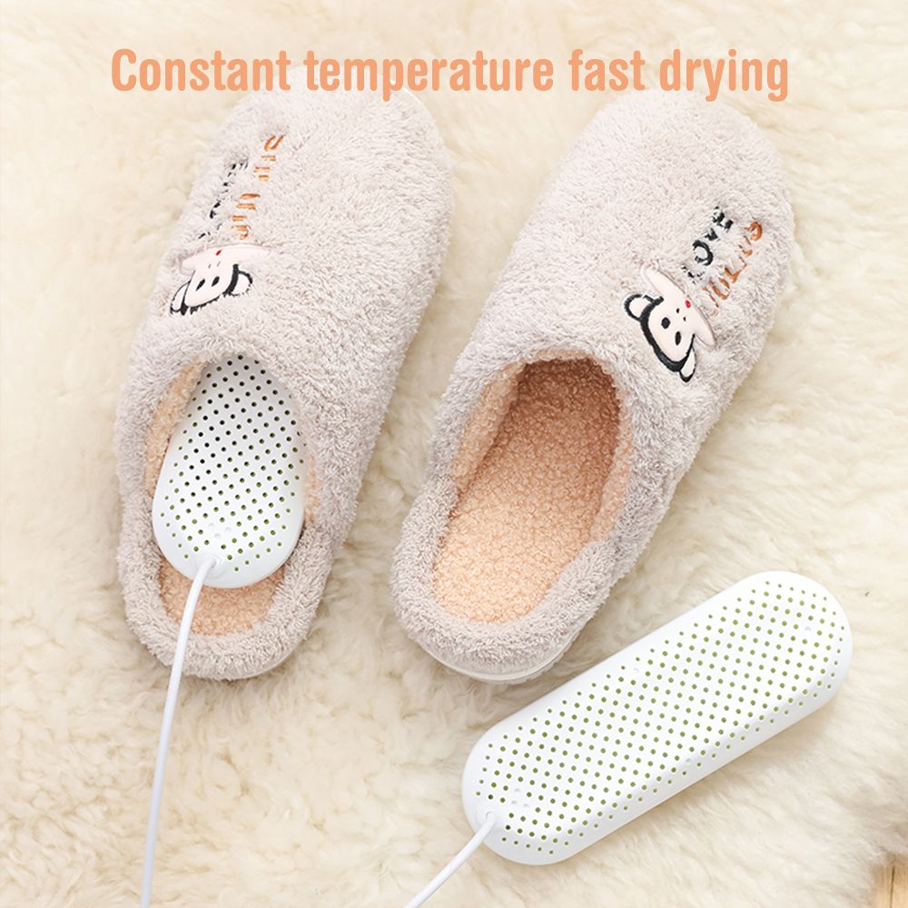 Electric Shoes Dryer Heater UV Sanitizor Constant Temperature Drying Deodorization Timer Warmer For Shoes Clothes Drying-Timer Function