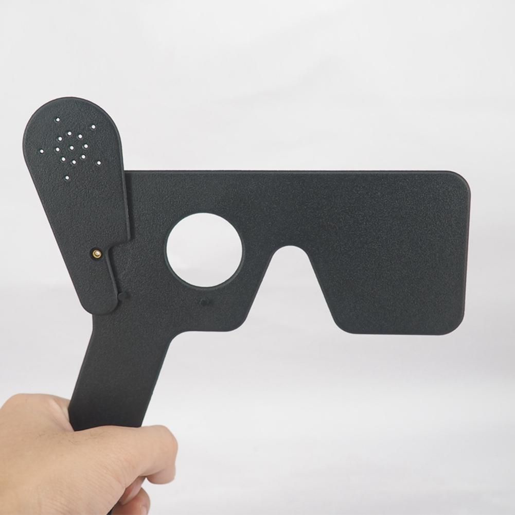 Professional Ophthalmic Lorgnette 17 Pinhole Black Plastic Vision Test Eye Occluder