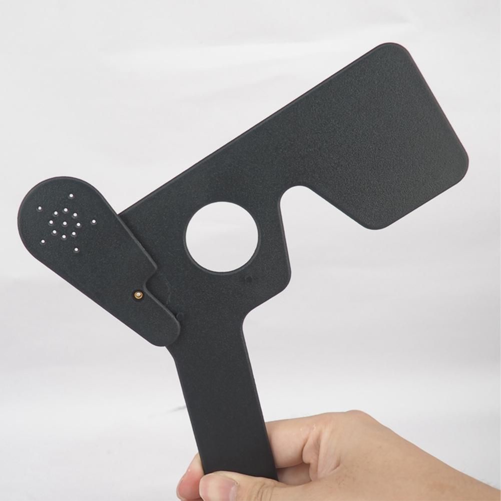 Professional Ophthalmic Lorgnette 17 Pinhole Black Plastic Vision Test Eye Occluder