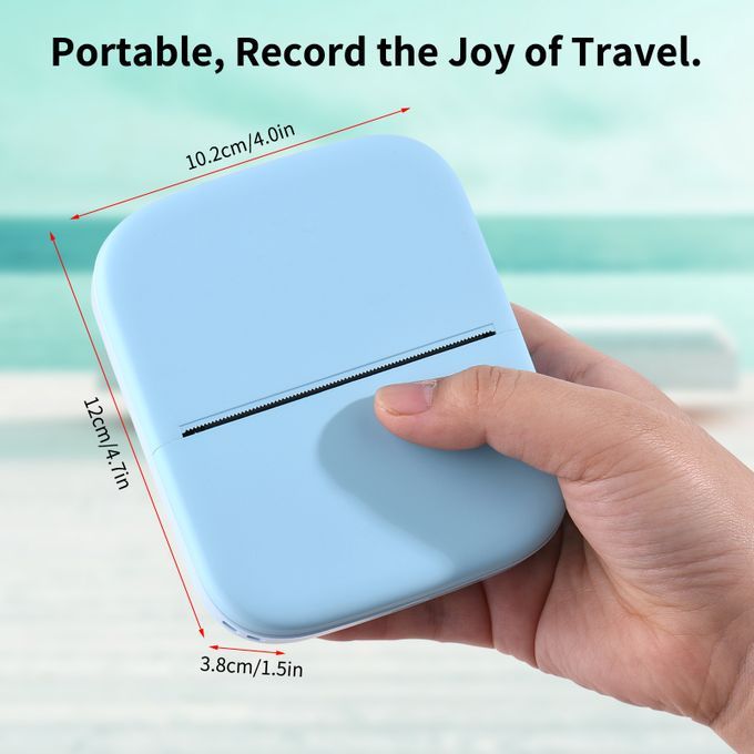 X1 Portable Mini Pocket Printer 80mm BT Wireless Thermal