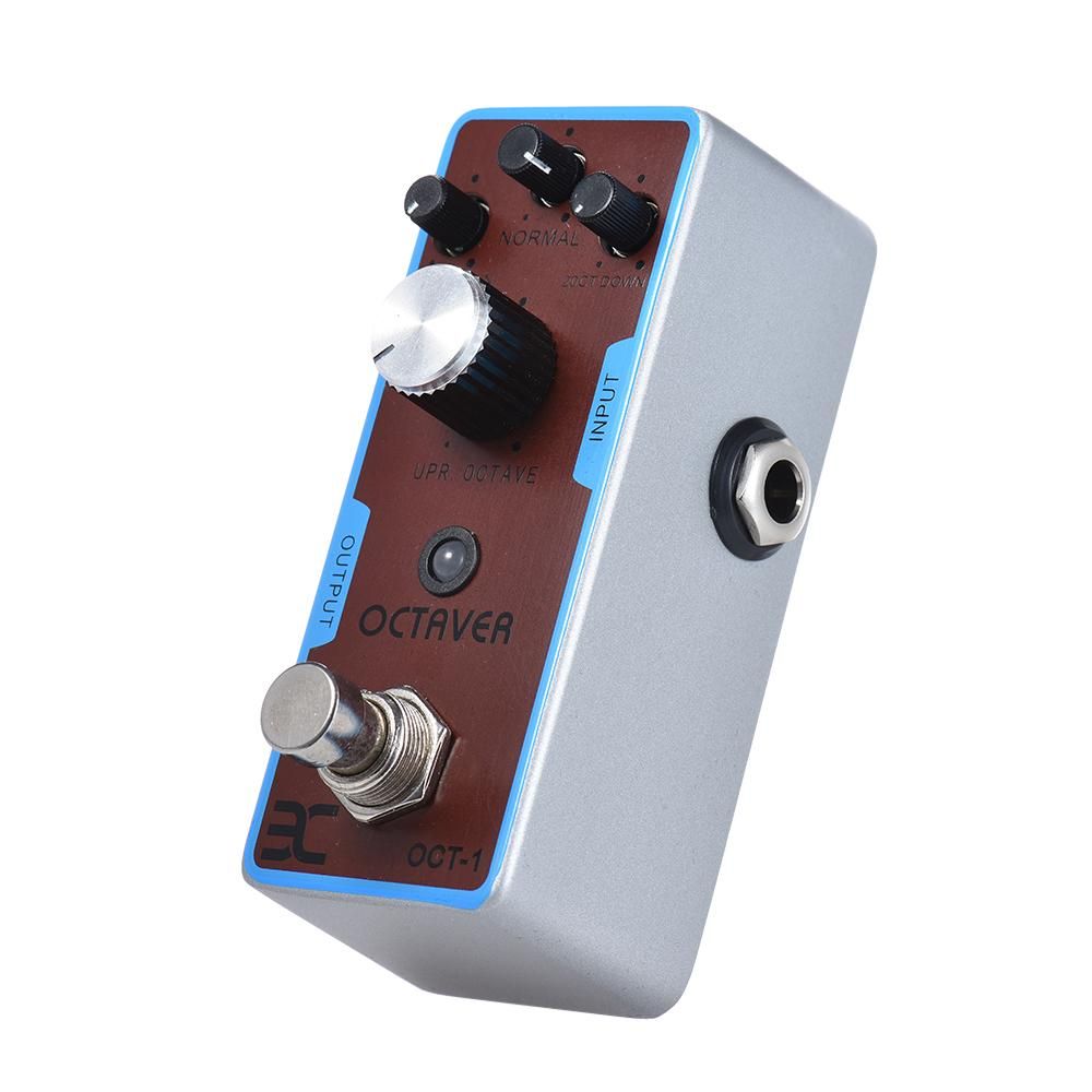ENO EX OCT-1 OCTAVE Mini Octave Guitar Effect Pedal True Bypass Full Metal Shell