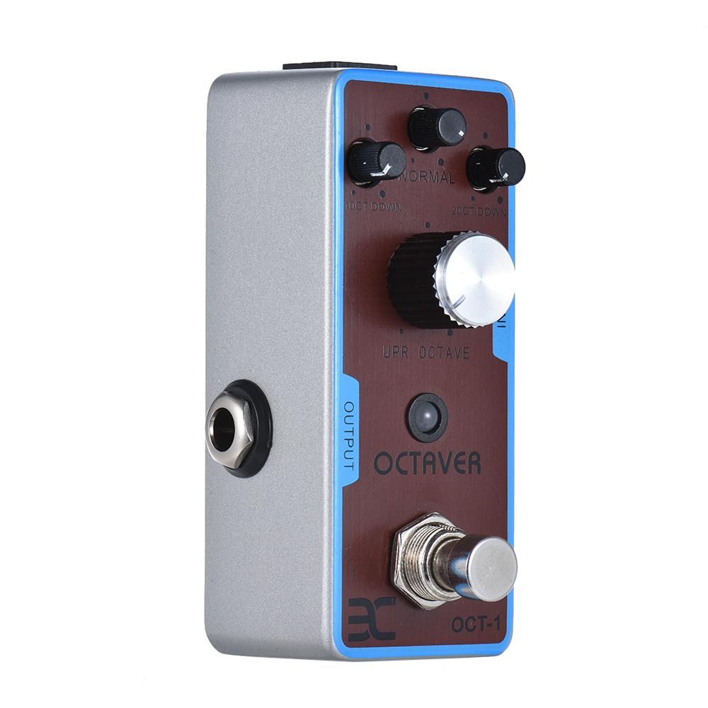 ENO EX OCT-1 OCTAVE Mini Octave Guitar Effect Pedal True Bypass Full Metal Shell