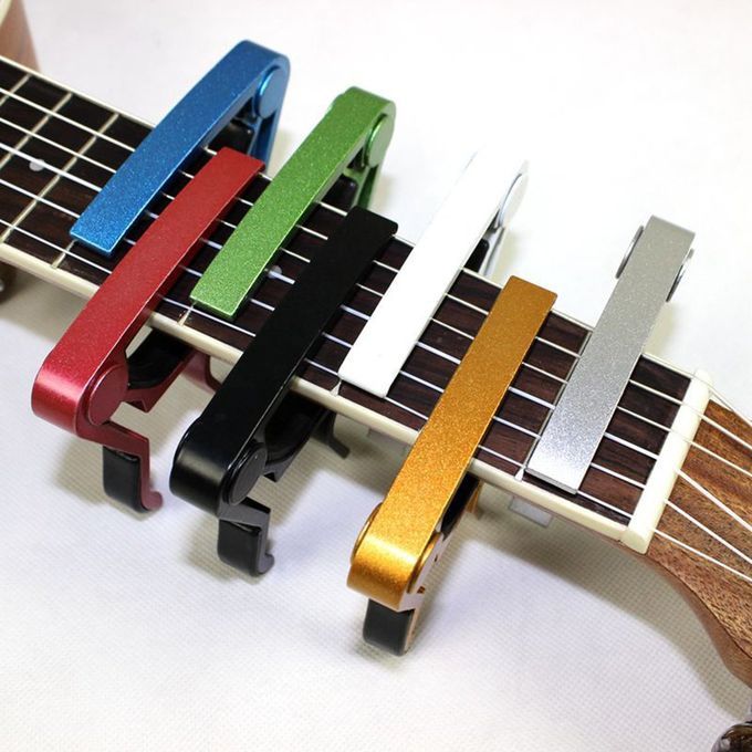 MT Universal Aluminium Alloy   New Guitar Capo Quick Change C  Guitar Capo-black