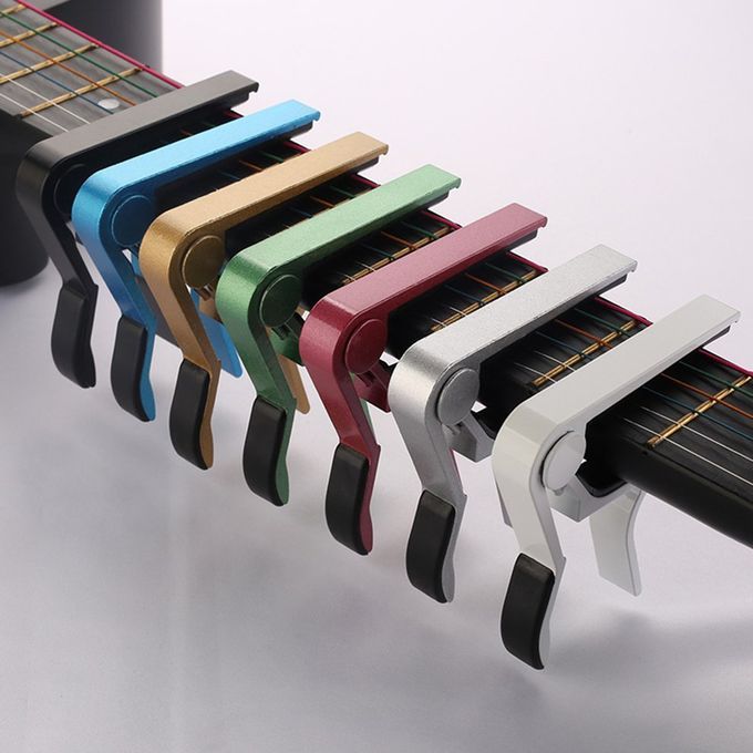 MT Universal Aluminium Alloy   New Guitar Capo Quick Change C  Guitar Capo-black