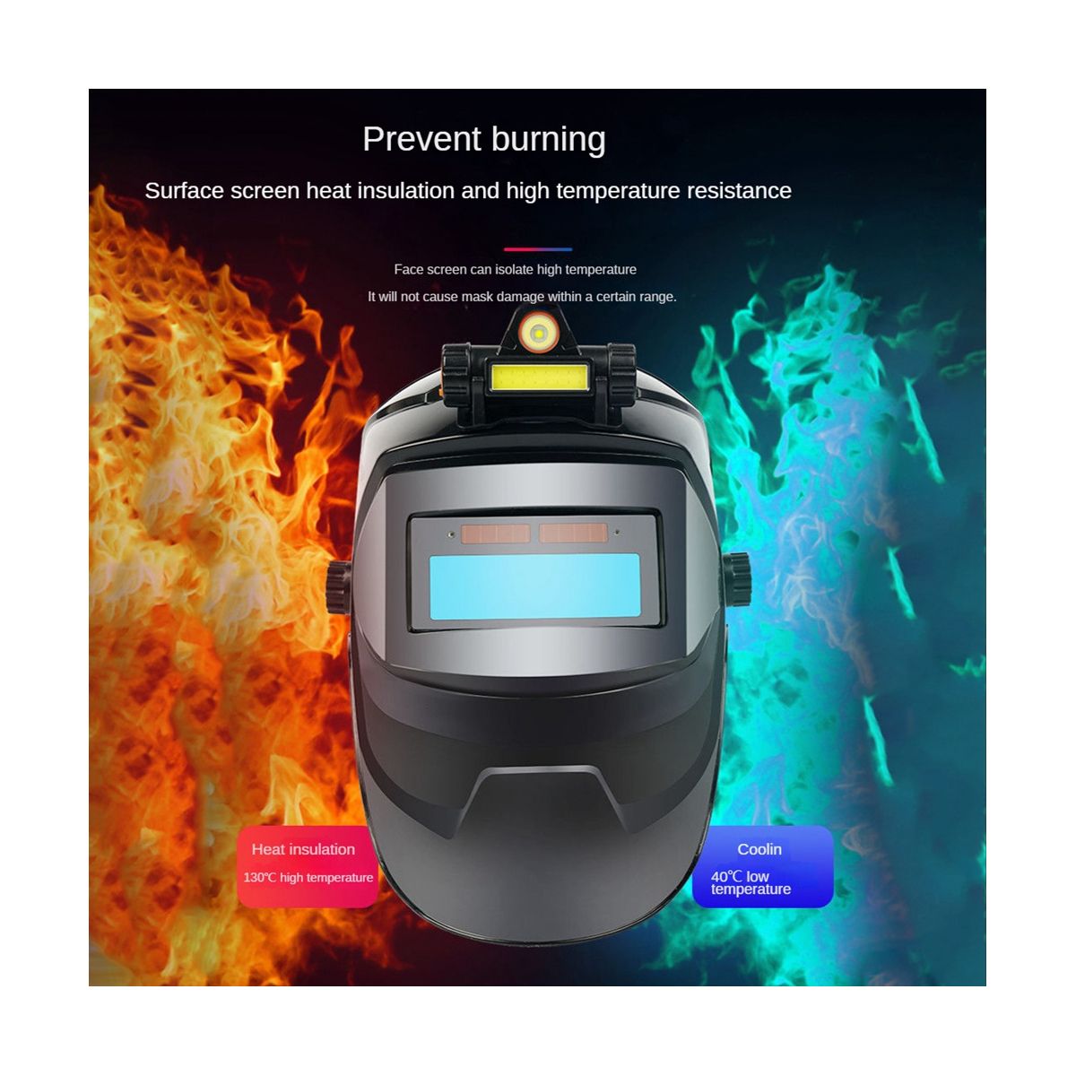 Intelligent Automatic Light Change Mask with Head Light