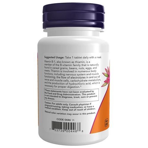 Vitamin B 100, Energy Production, Nervous System Health 100Tab