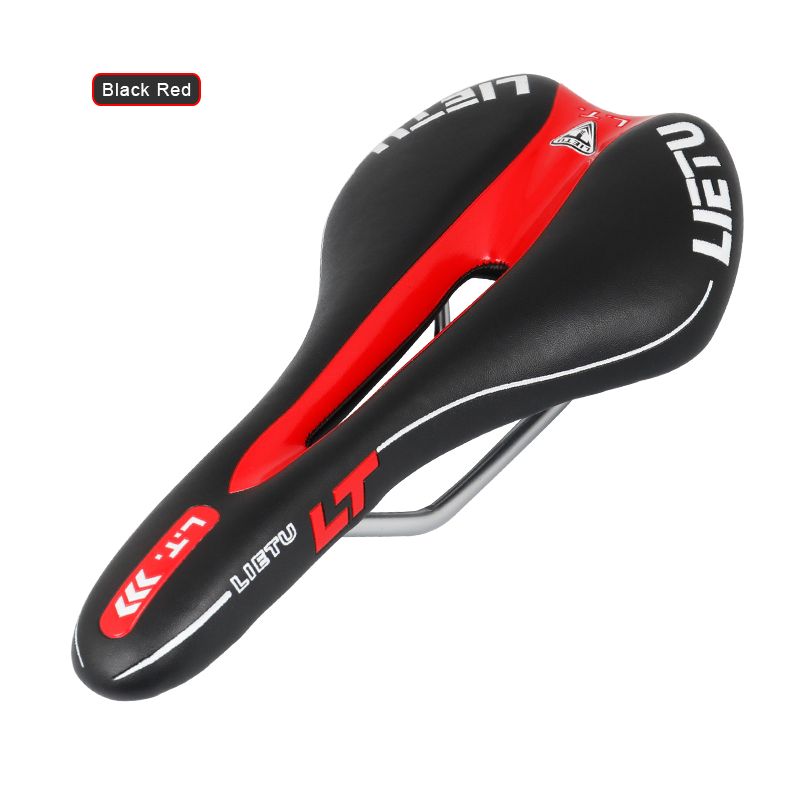 LIETU Bicycle Saddle MTB Road Bike Cycling Silicone Skid-Proof Saddle Seat Silica  Cushion Seat Leather Cycle Accessories