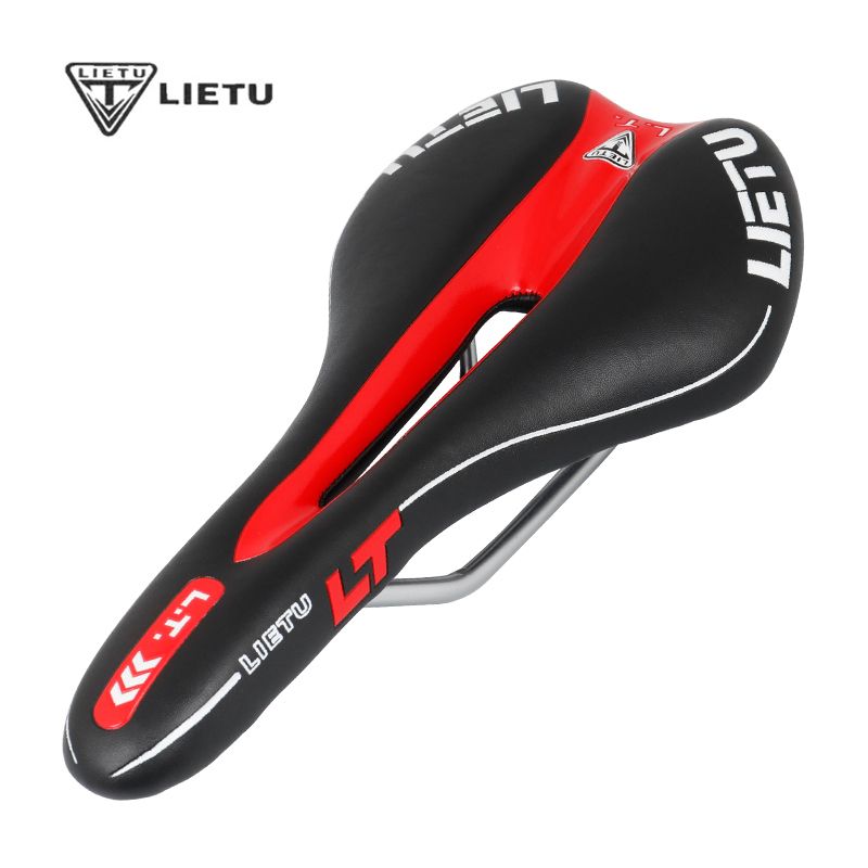 LIETU Bicycle Saddle MTB Road Bike Cycling Silicone Skid-Proof Saddle Seat Silica  Cushion Seat Leather Cycle Accessories