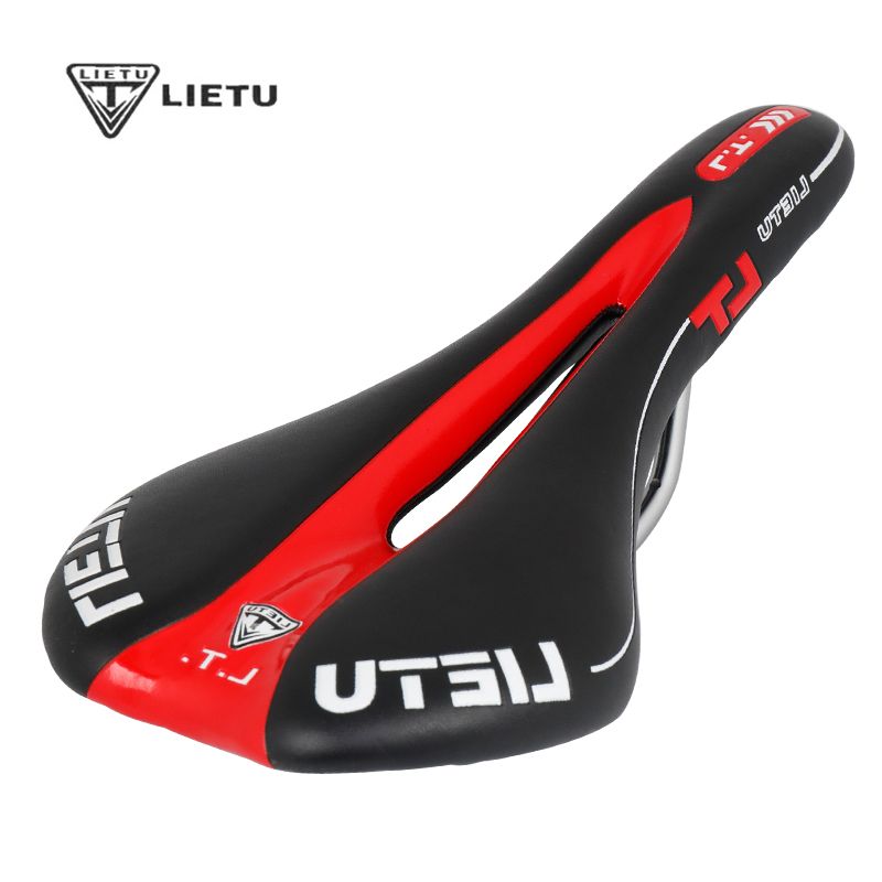 LIETU Bicycle Saddle MTB Road Bike Cycling Silicone Skid-Proof Saddle Seat Silica  Cushion Seat Leather Cycle Accessories
