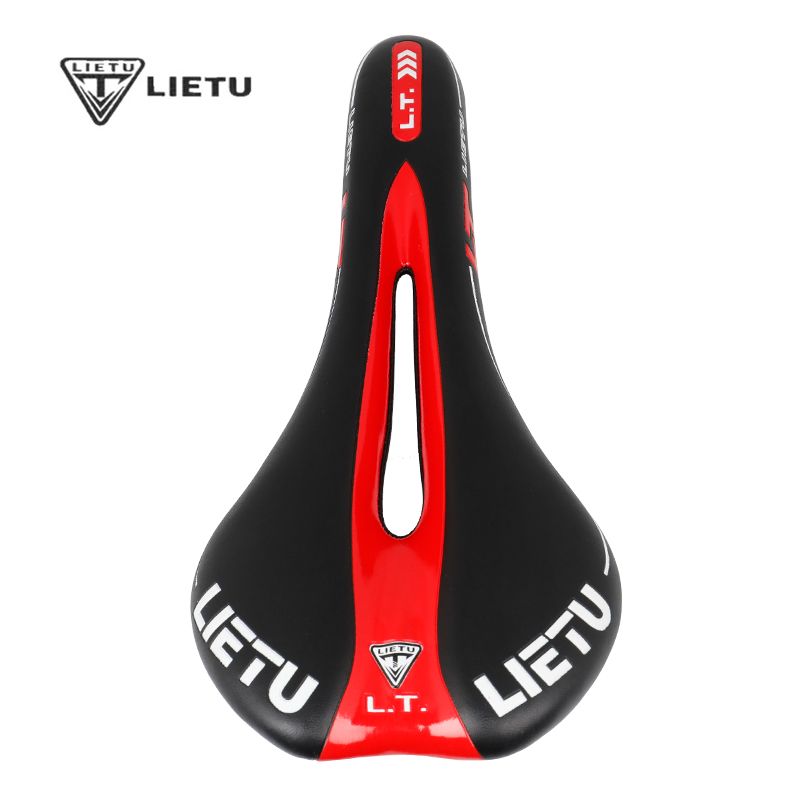 LIETU Bicycle Saddle MTB Road Bike Cycling Silicone Skid-Proof Saddle Seat Silica  Cushion Seat Leather Cycle Accessories