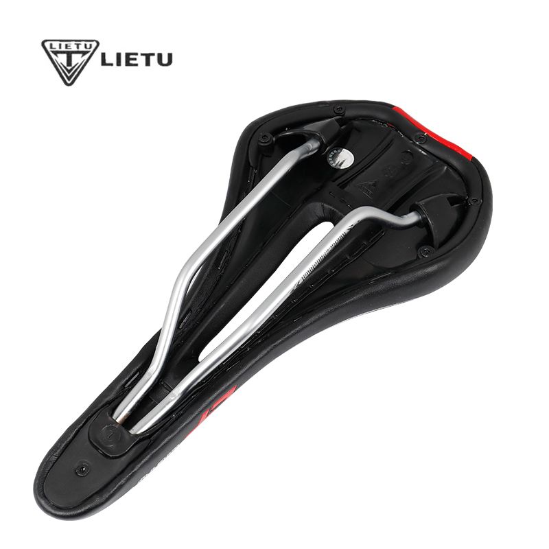 LIETU Bicycle Saddle MTB Road Bike Cycling Silicone Skid-Proof Saddle Seat Silica  Cushion Seat Leather Cycle Accessories