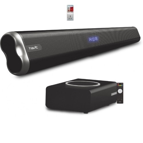 Soundbar Hv-sf5627bt Bluetooth Speaker With Remote Controller + Free Surge
