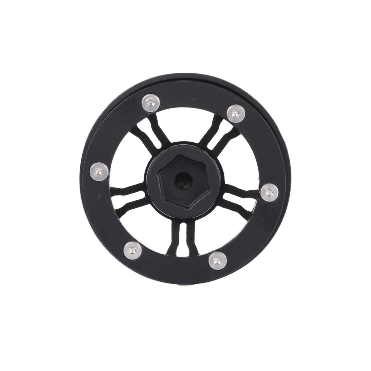 2pcs Steel Wheel Hub Deadlock Wheel Kit For 1.9in Tires 1/10