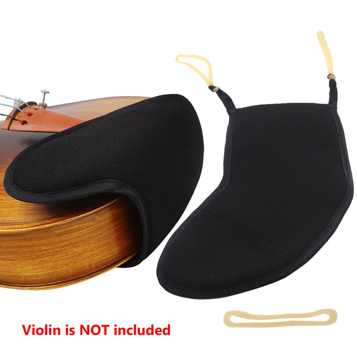Violin Chin Rest Cover For 3/4-4/4 Full Size Violins