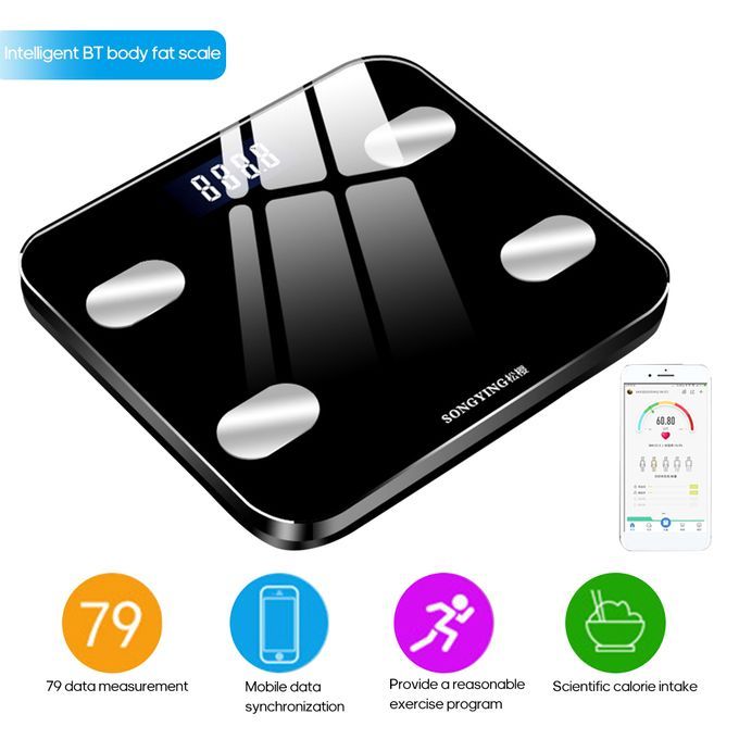 BT Body Intelligent Fat Scales Weight Scale High Precision