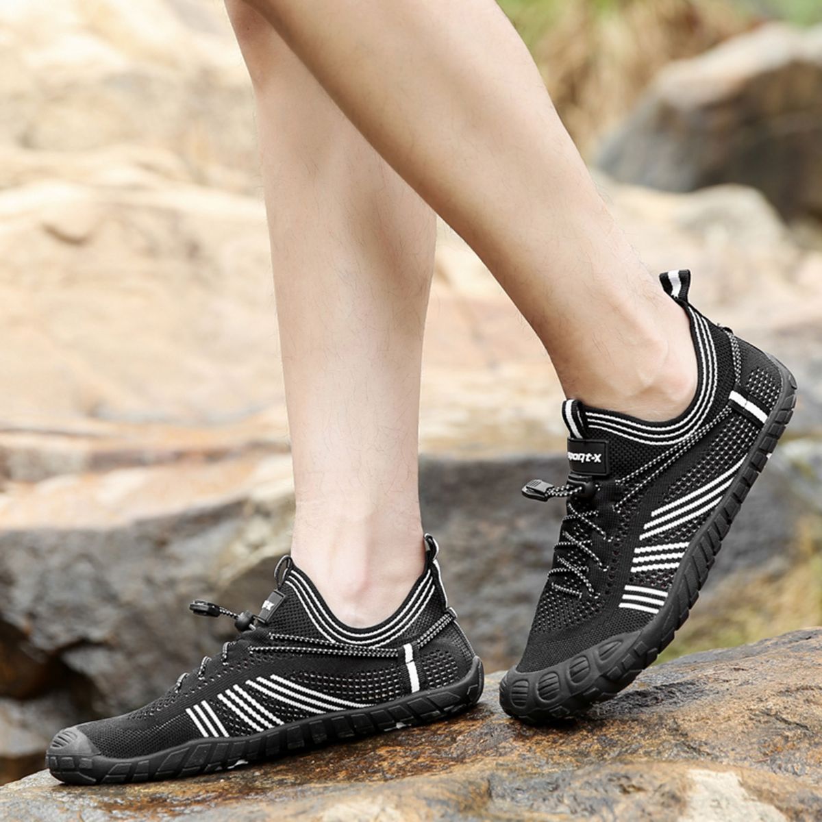 Men Women Water Shoes Quick-Dry Barefoot Aqua Socks Slip On