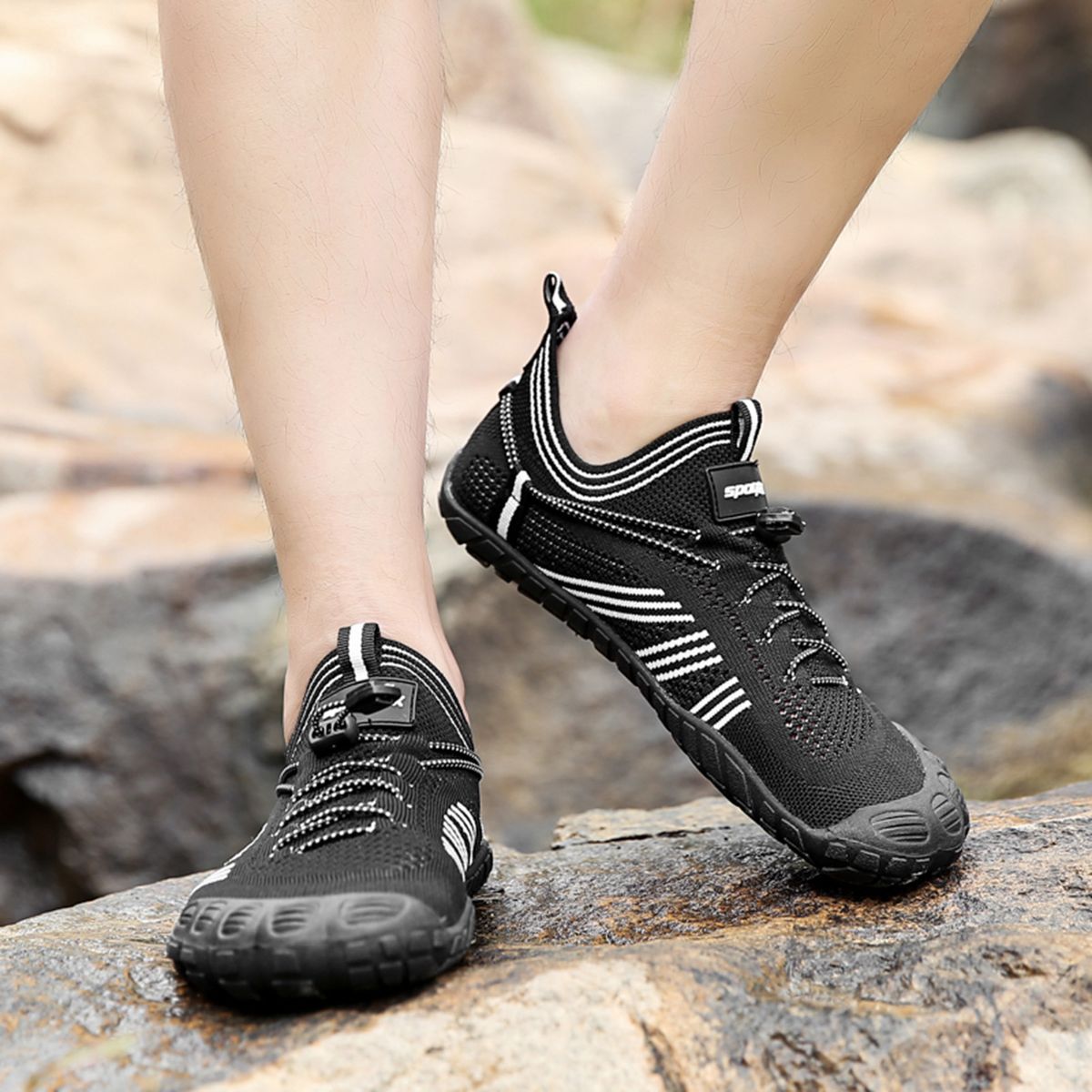 Men Women Water Shoes Quick-Dry Barefoot Aqua Socks Slip On