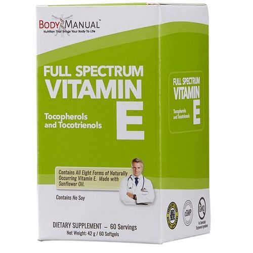 Full Spectrum Vitamin E 60 Softgels (2-Month Supply)