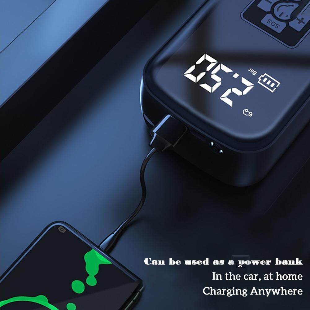 Multifunctional Airs Pump For Car Portable Long Battery Life