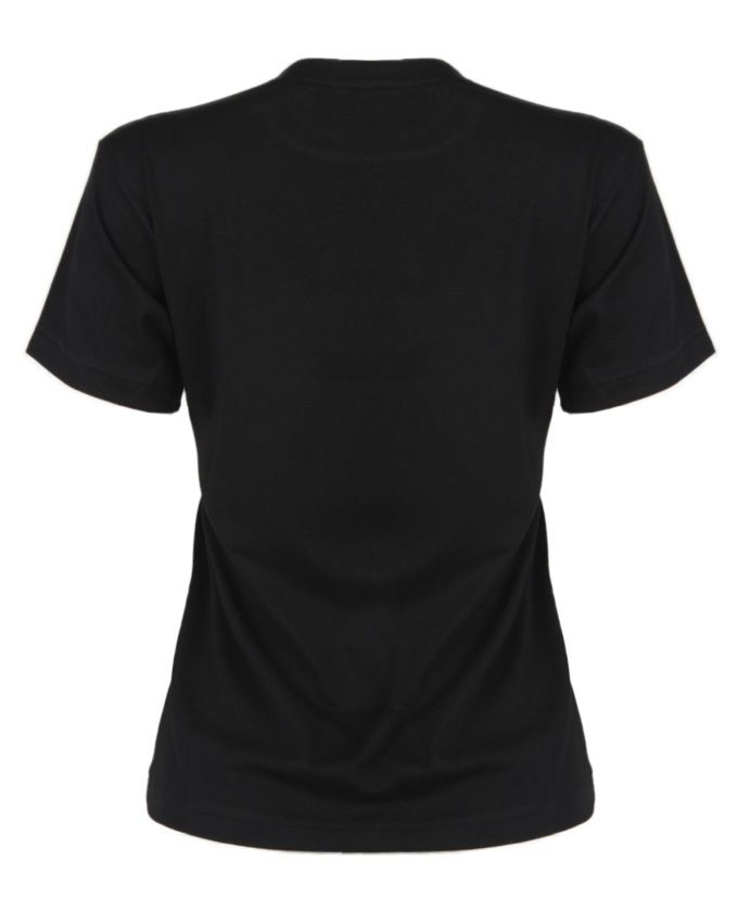 Couple Queen Printed T Shirt- Black