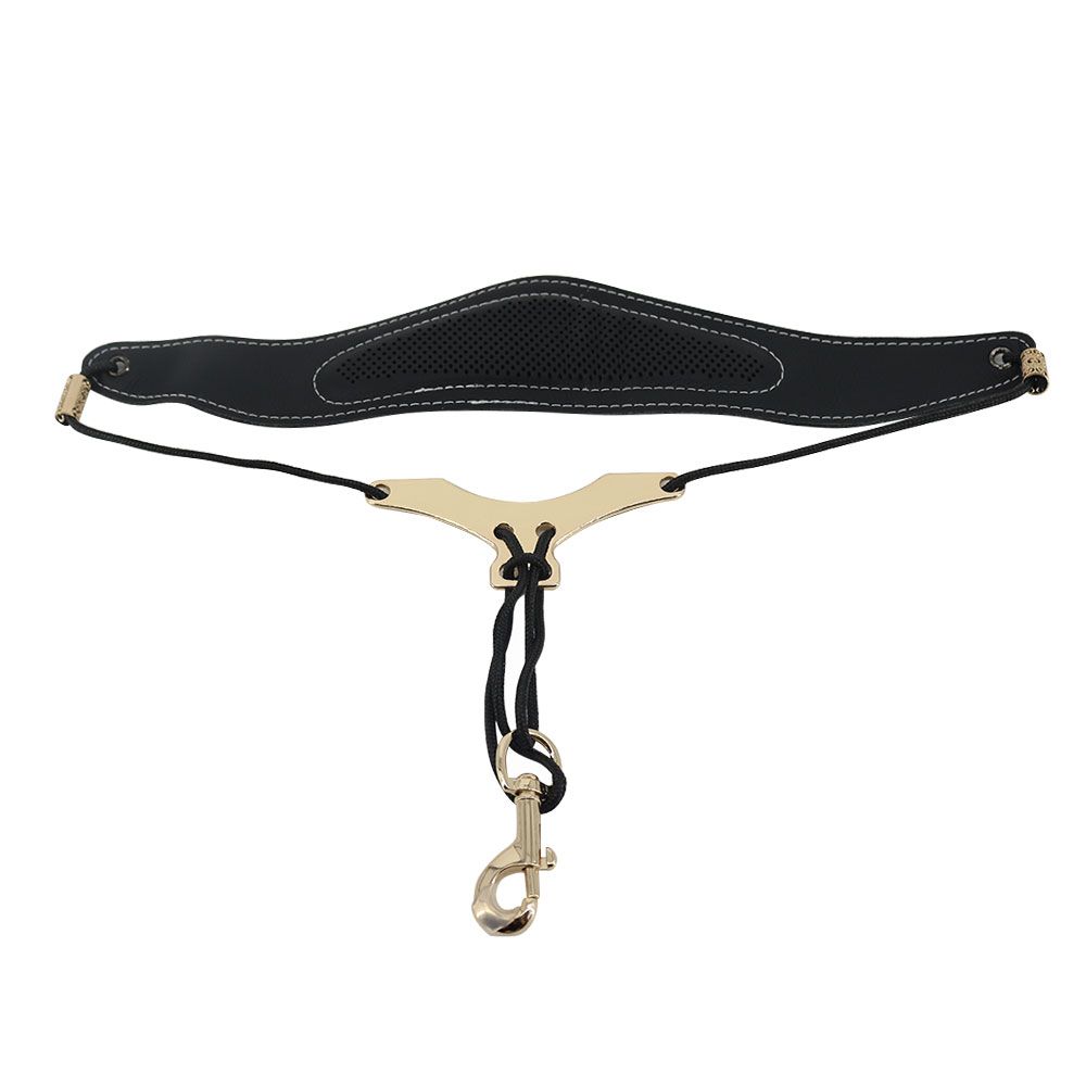 Universal Adjustable Saxophone Neck Strap PU Leather Sax
