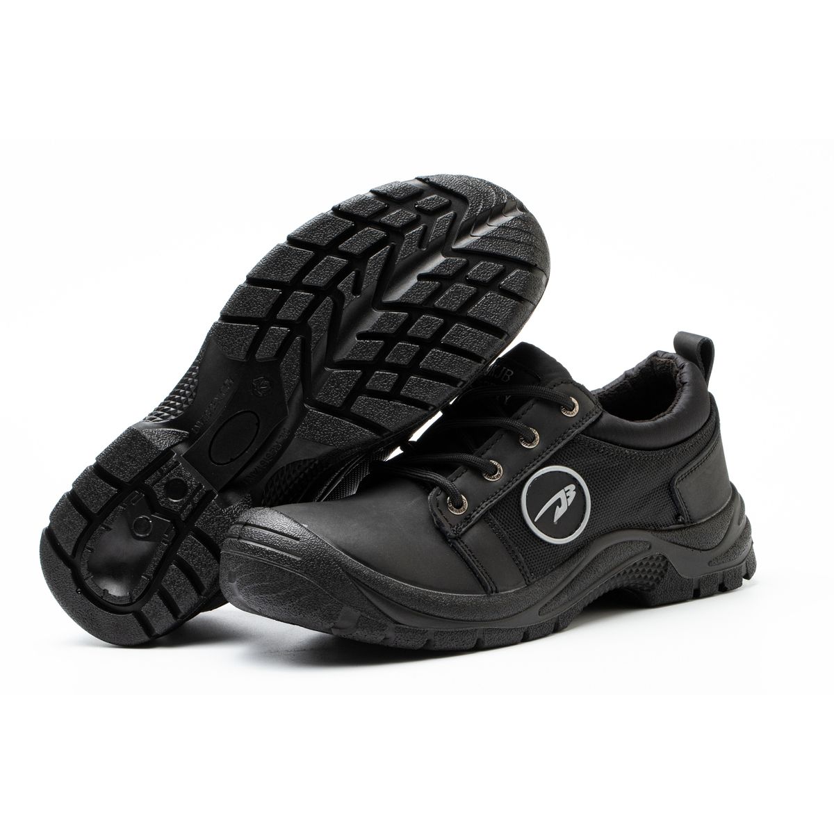 Safety Boots Steel Toe Work Shoes Durable Leather Upper