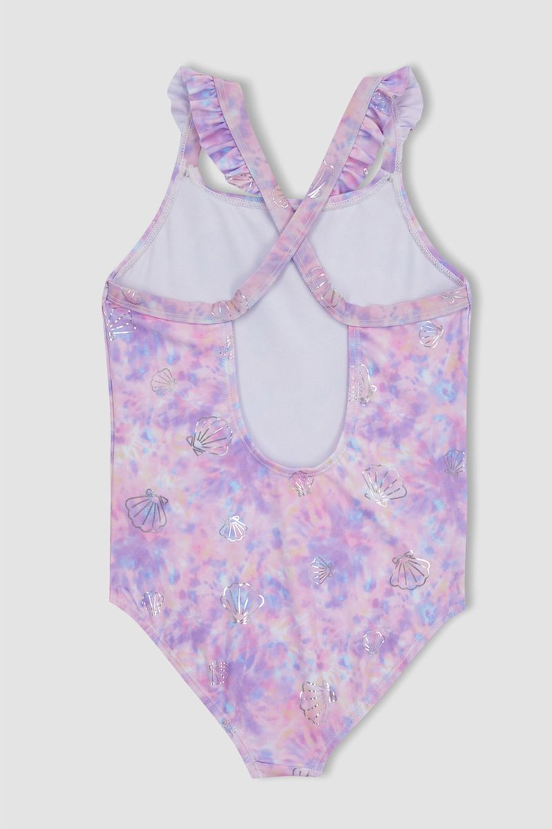 Girl Special Collection Regular Fit Woven Swimsuit - Pink