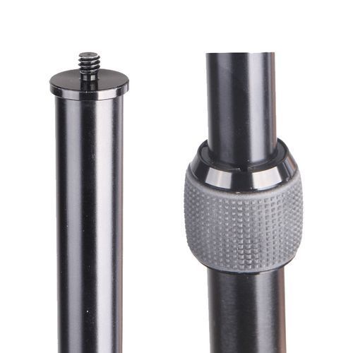Aluminum Alloy Handheld Boom Pole Holder For SLR Camera / LED Light Microphone, Max Length: 173cm(Black)