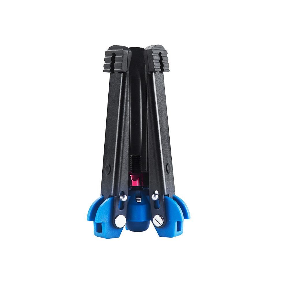 Manbily M-1 Portable Universal Mini Three Feet Support Tripod Stand Base Monopod Stand for Monopod Ball Head with 3/8" Screw