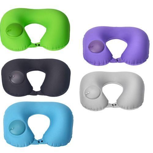 Inflatable Travel U Shaped Air Pillow Foldable