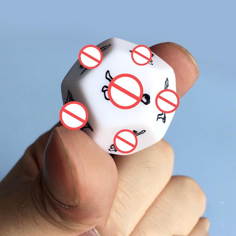 Sexy Dice Erotic Craps Sex Glow Dice Love Dices Toys For
