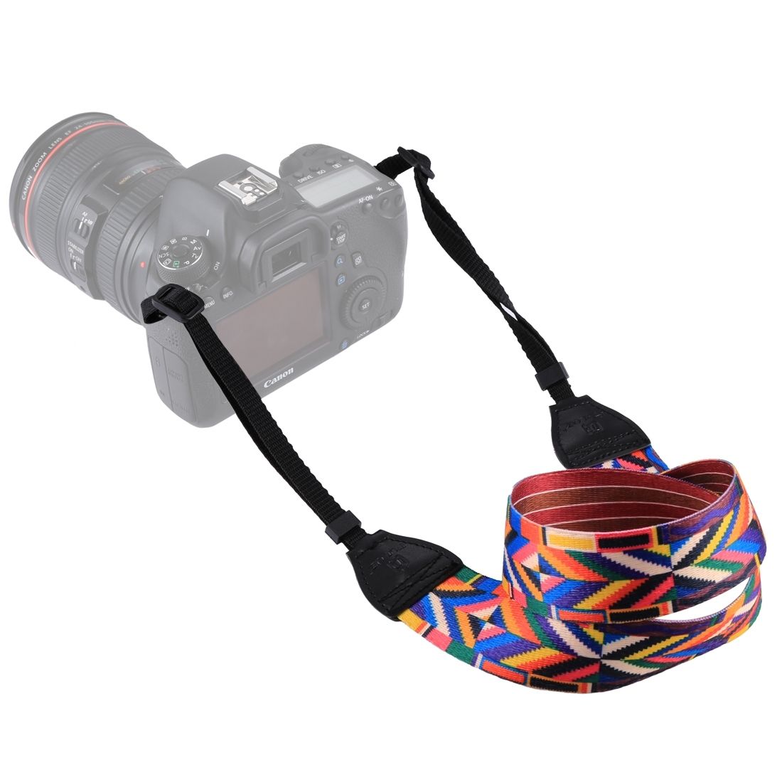 Retro Ethnic Style Multi-color Series Shoulder Neck Strap Camera Strap For SLR / DSLR Cameras