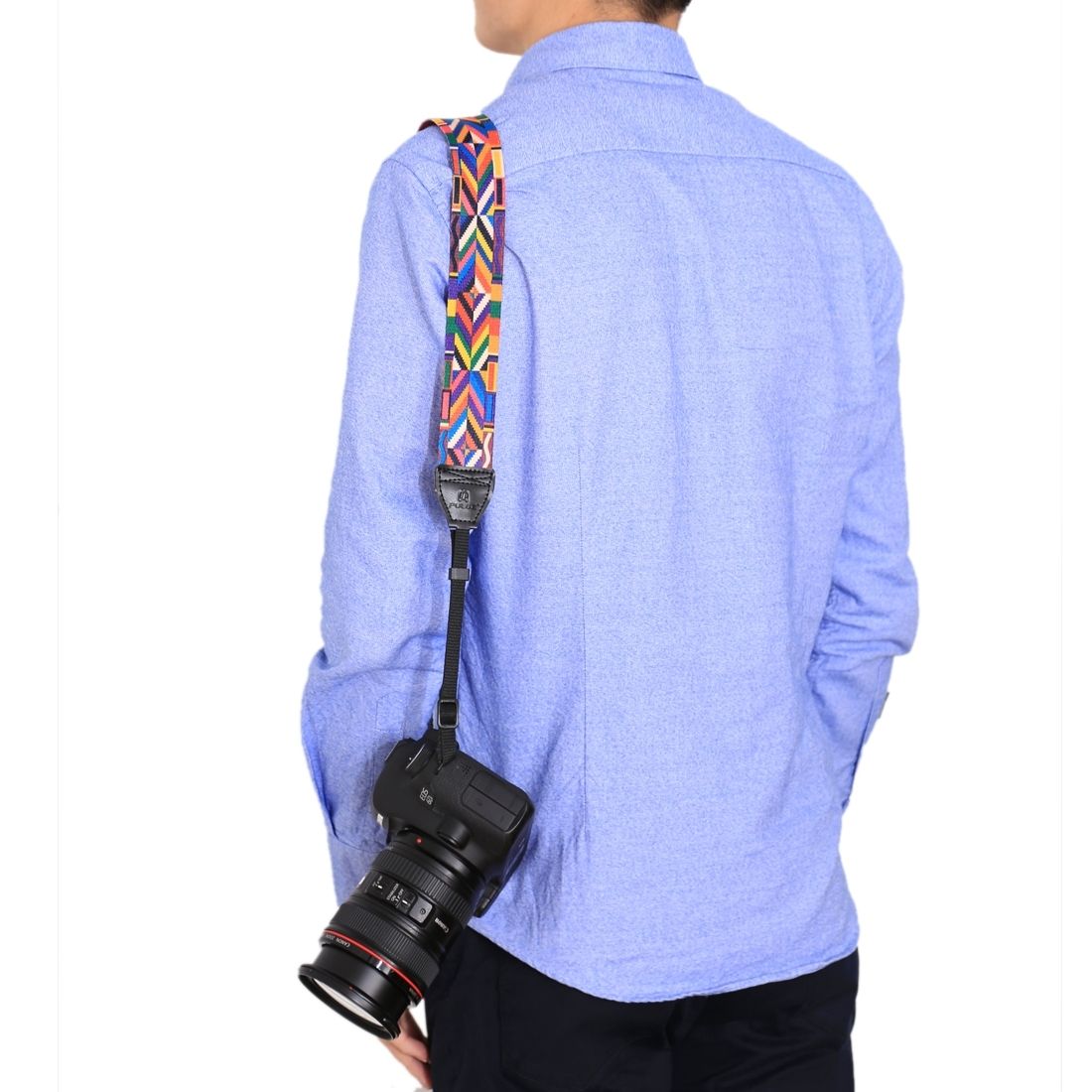 Retro Ethnic Style Multi-color Series Shoulder Neck Strap Camera Strap For SLR / DSLR Cameras