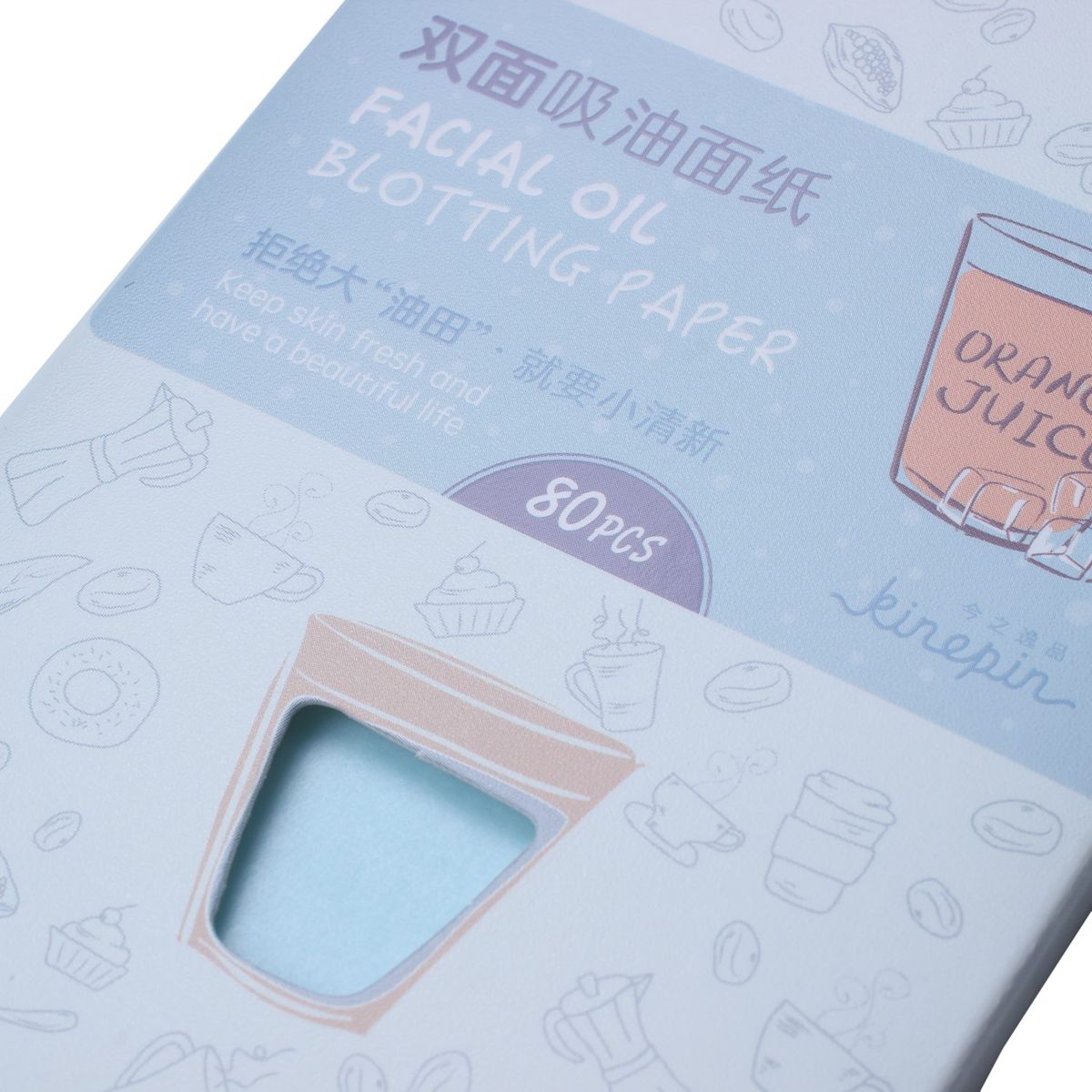 Kinepin 160Pcs Facial Tissue Paper Oil Blotting Papers